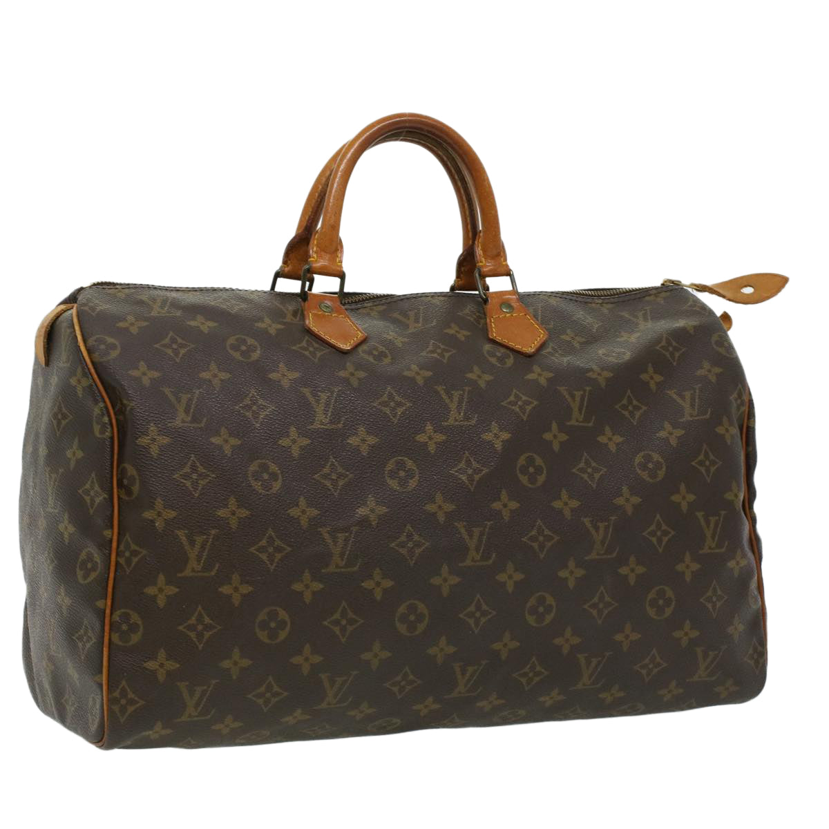 LOUIS VUITTON Monogram Speedy 40 Hand Bag M41522 LV Auth ki2553