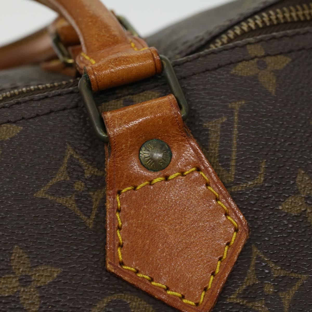 LOUIS VUITTON Monogram Speedy 40 Hand Bag M41522 LV Auth ki2553