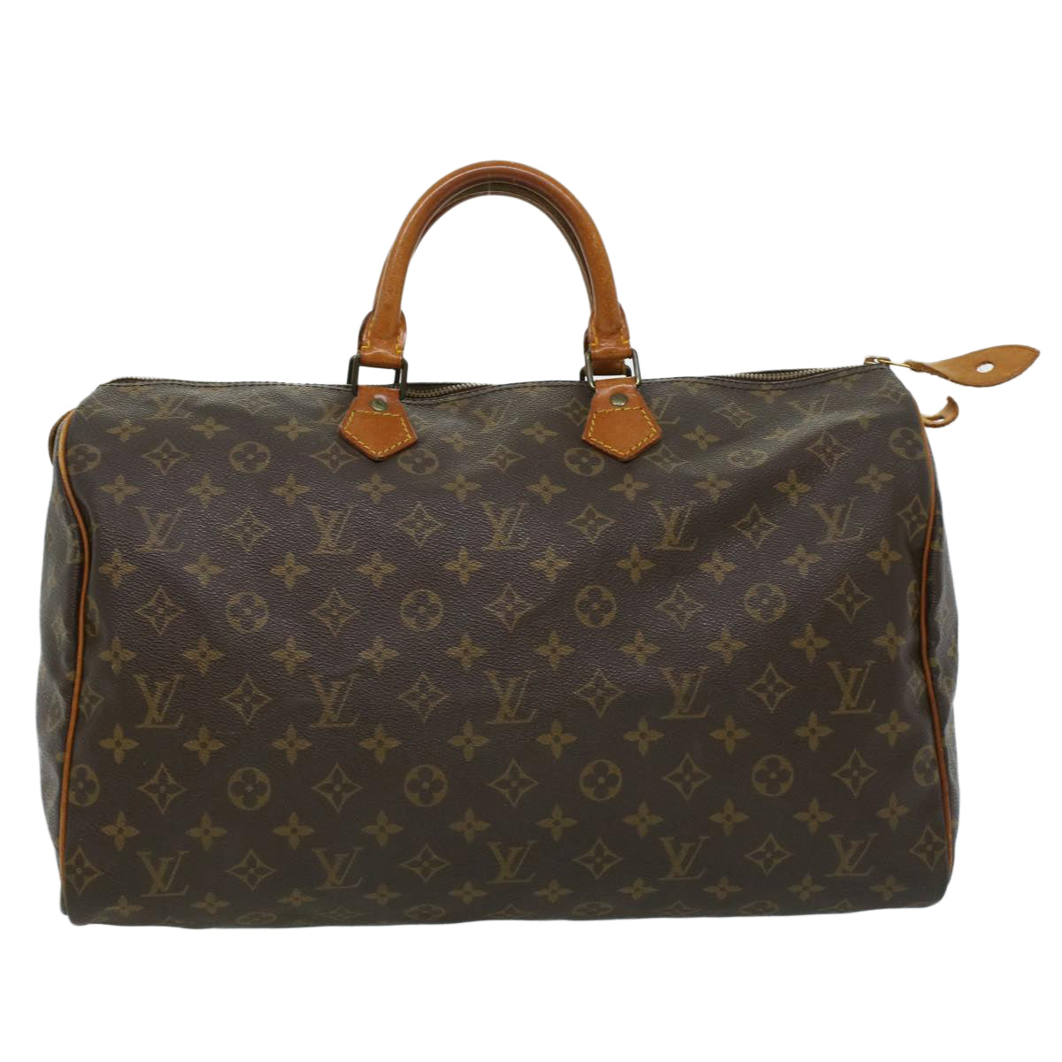 LOUIS VUITTON Monogram Speedy 40 Hand Bag M41522 LV Auth ki2553