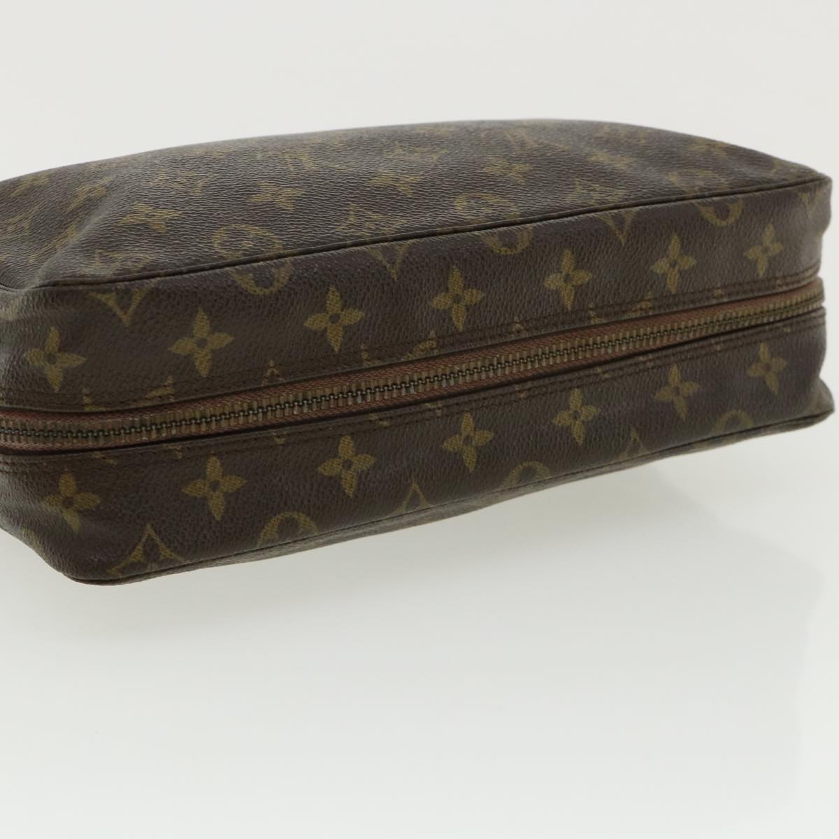 LOUIS VUITTON Monogram Trousse Toilette 28 Clutch Bag M47522 LV Auth ki2557