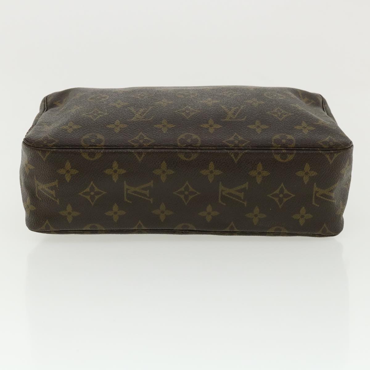 LOUIS VUITTON Monogram Trousse Toilette 28 Clutch Bag M47522 LV Auth ki2557