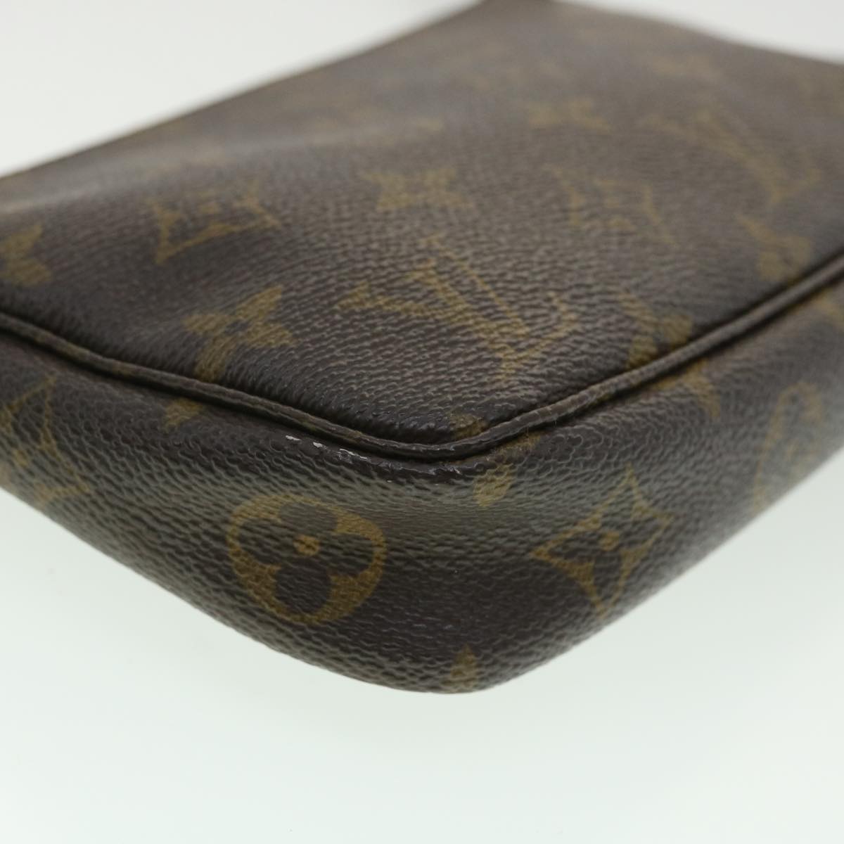 LOUIS VUITTON Monogram Pochette Accessoires Pouch L072 LV Auth ki2574