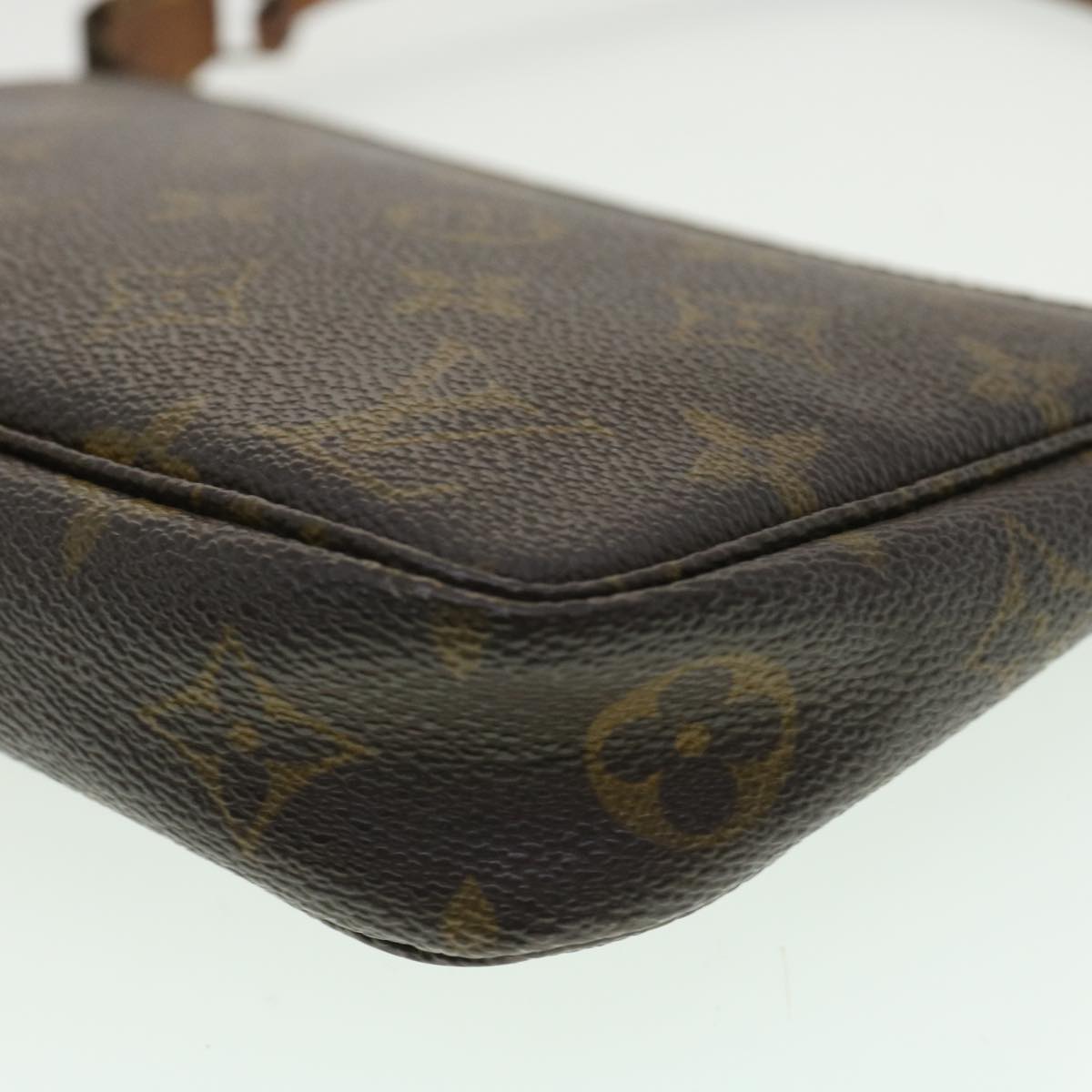 LOUIS VUITTON Monogram Pochette Accessoires Pouch L072 LV Auth ki2574