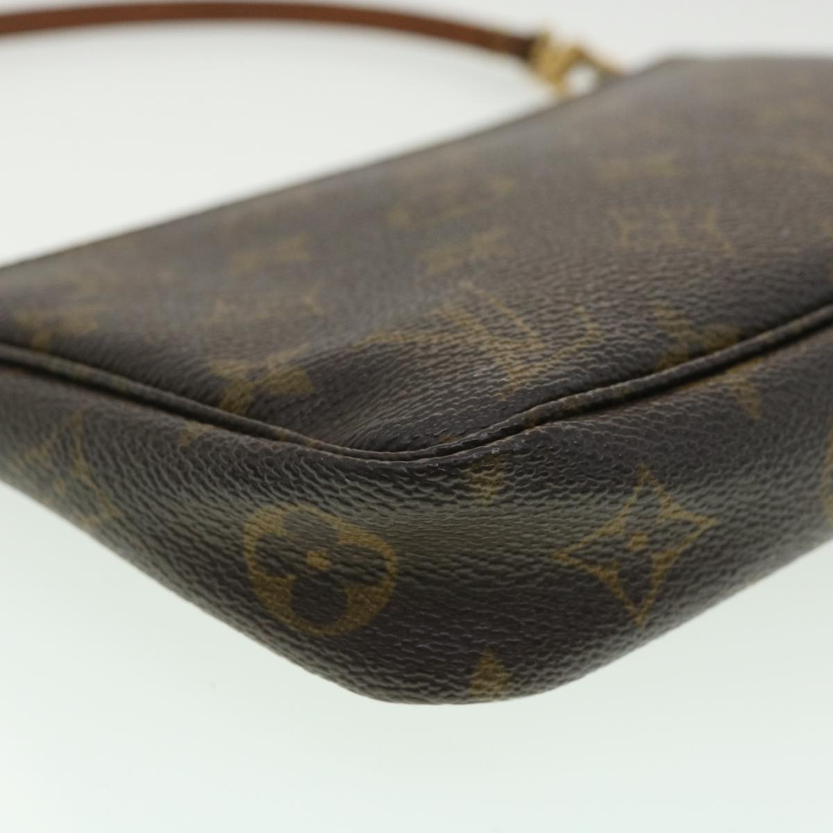 LOUIS VUITTON Monogram Pochette Accessoires Pouch L072 LV Auth ki2574