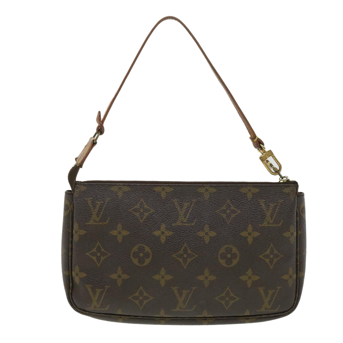 LOUIS VUITTON Monogram Pochette Accessoires Pouch L072 LV Auth ki2574