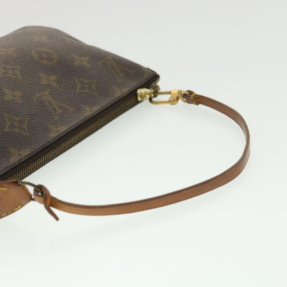 LOUIS VUITTON Monogram Pochette Accessoires Pouch L072 LV Auth ki2574