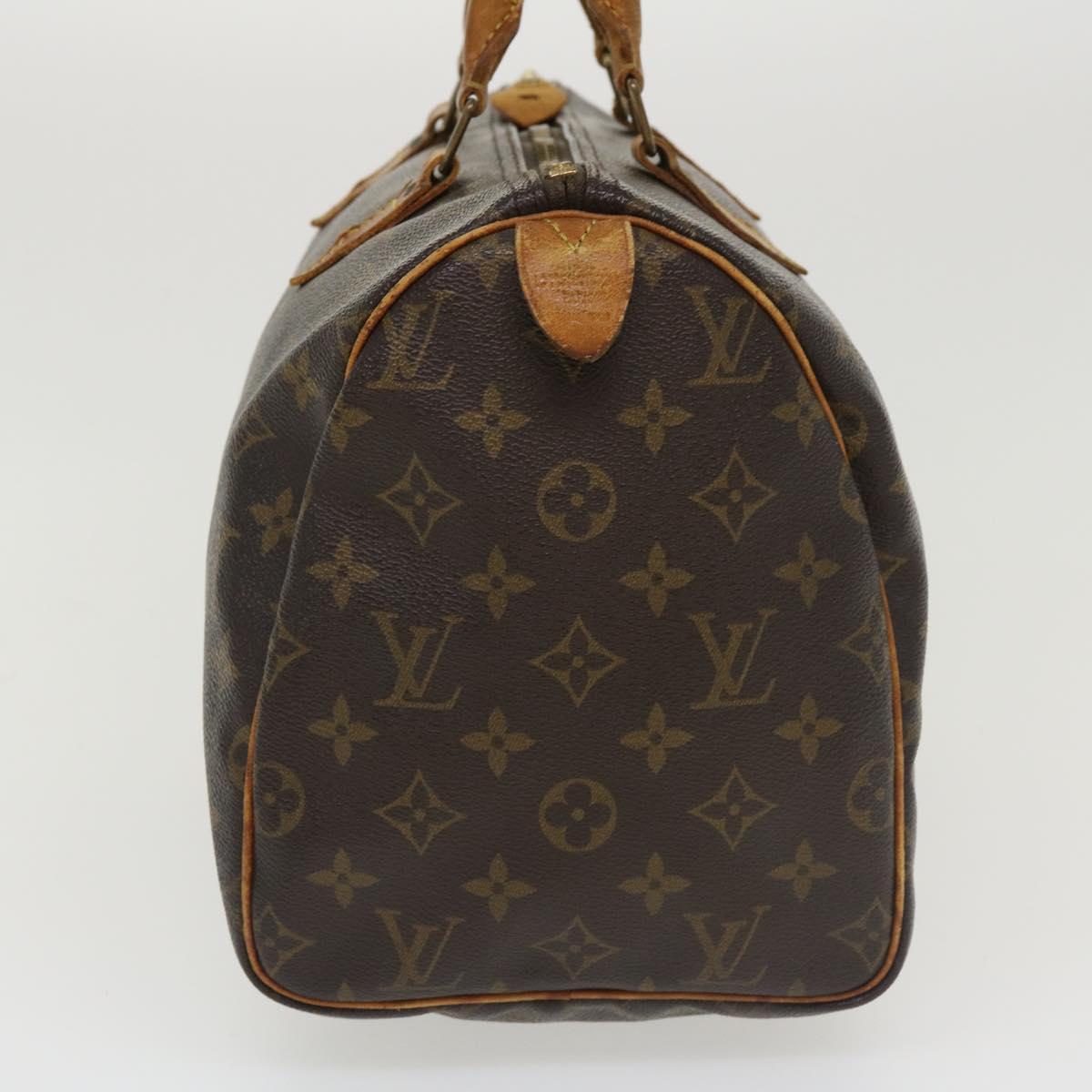 LOUIS VUITTON Monogram Speedy 30 Hand Bag M41526 LV Auth ki2589