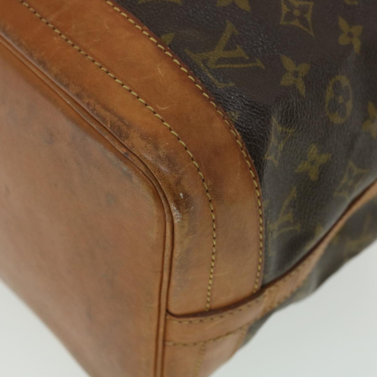 LOUIS VUITTON Monogram Noe Shoulder Bag Vintage M42224 LV Auth ki2605