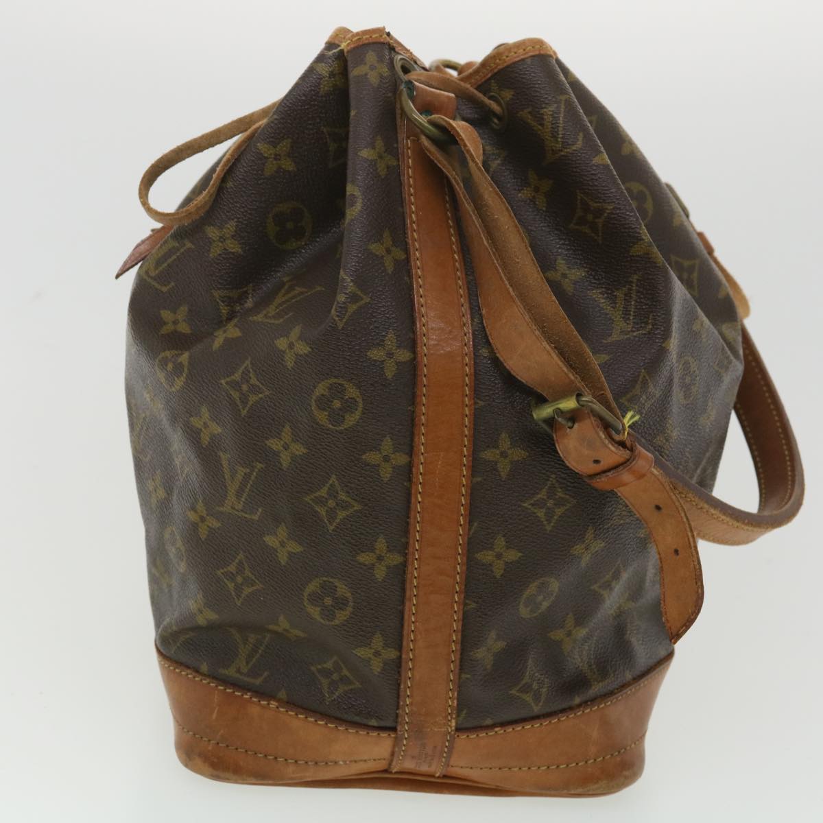 LOUIS VUITTON Monogram Noe Shoulder Bag Vintage M42224 LV Auth ki2605