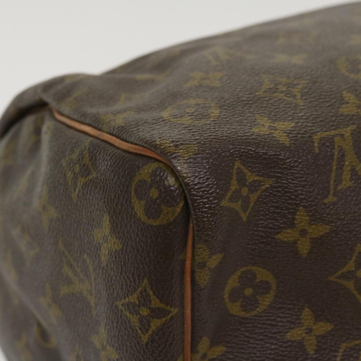 LOUIS VUITTON Monogram Speedy 35 Hand Bag M41524 LV Auth ki2606