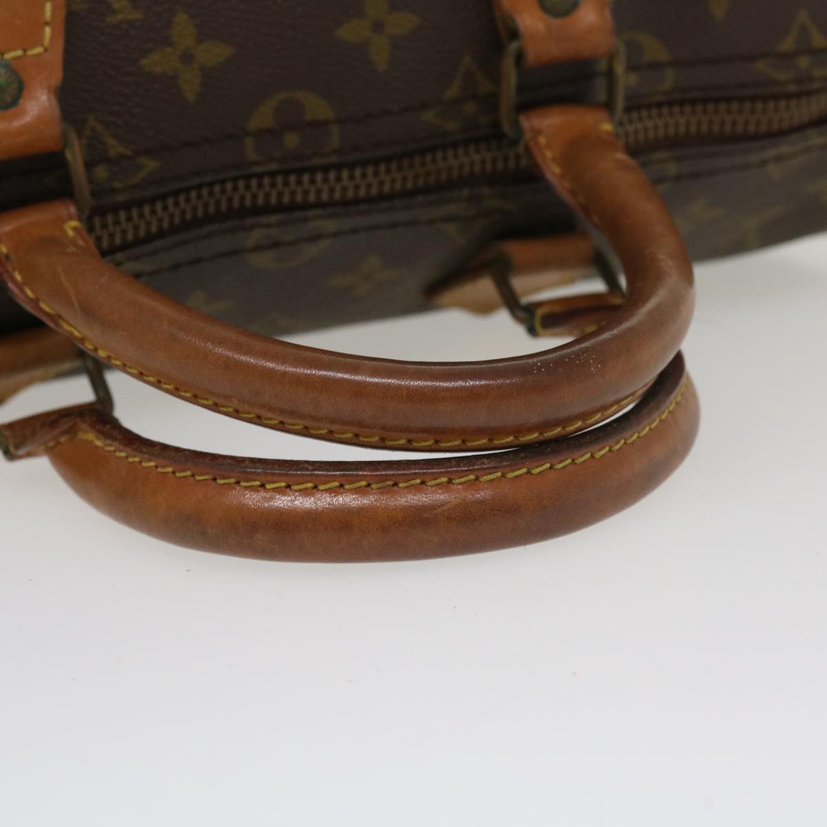 LOUIS VUITTON Monogram Speedy 35 Hand Bag M41524 LV Auth ki2606