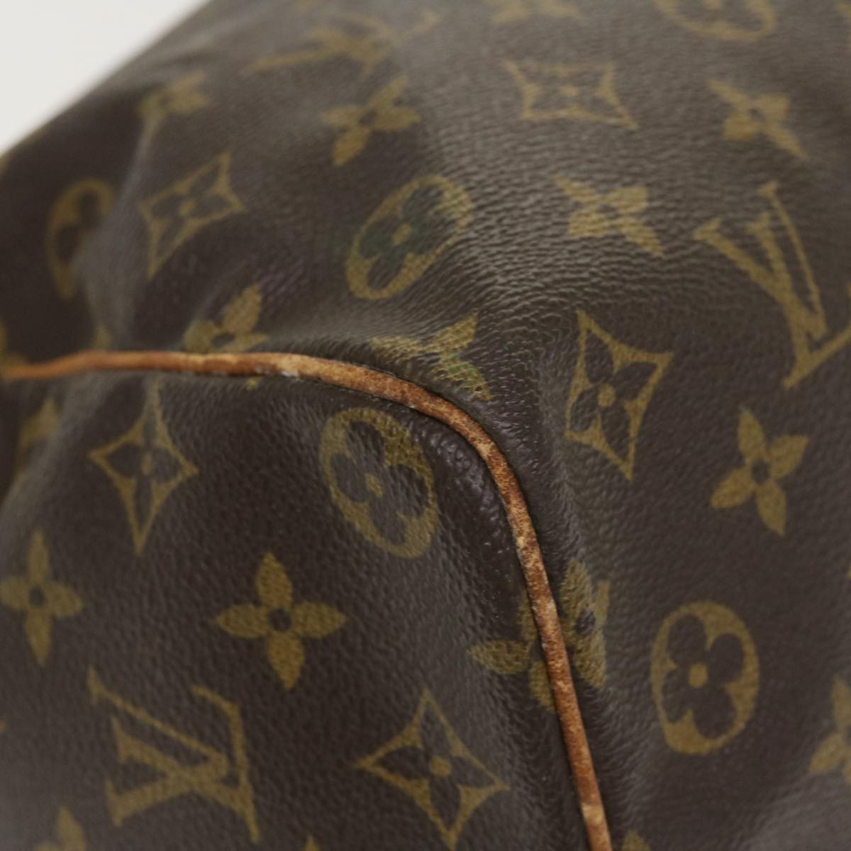 LOUIS VUITTON Monogram Speedy 35 Hand Bag M41524 LV Auth ki2608