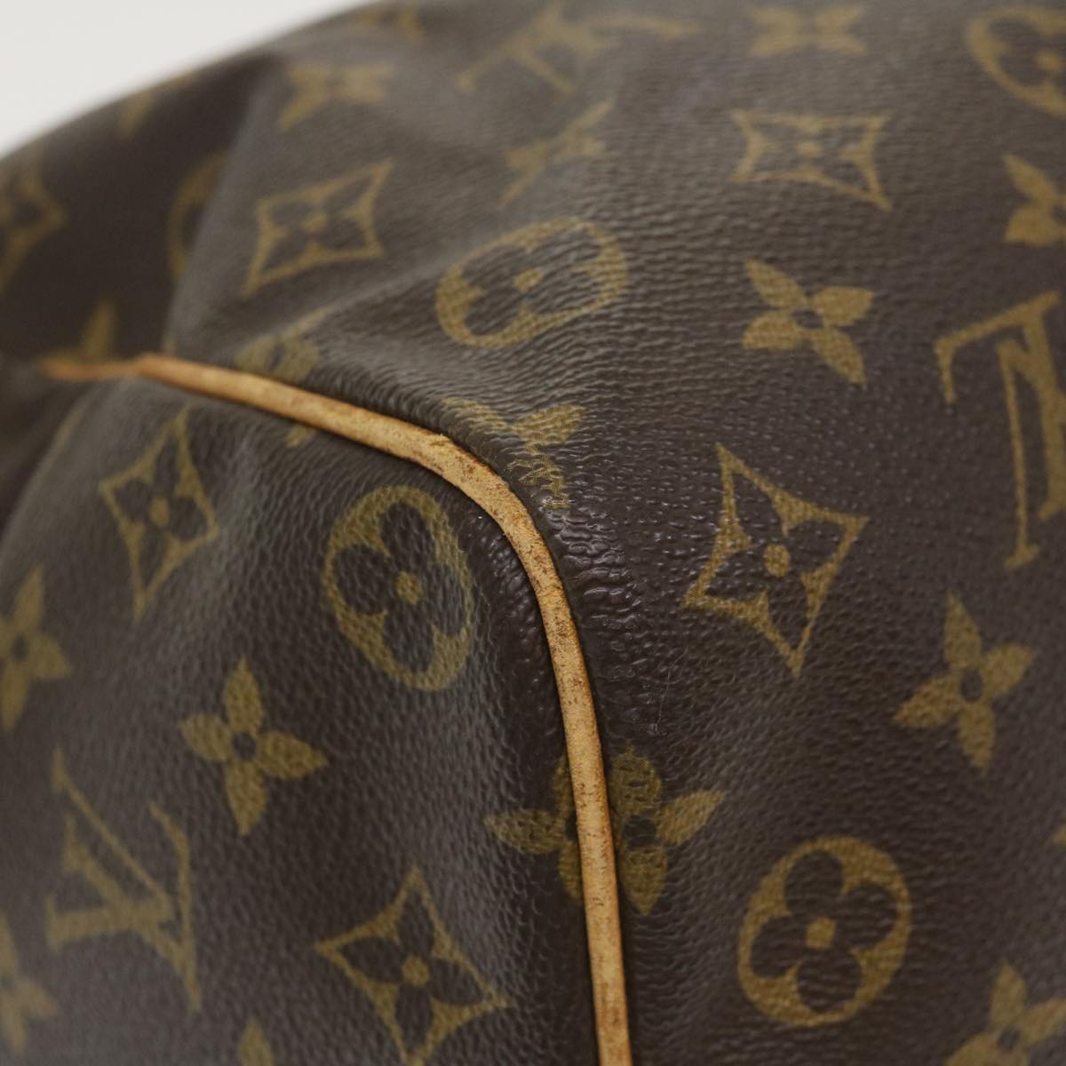 LOUIS VUITTON Monogram Speedy 35 Hand Bag M41524 LV Auth ki2608