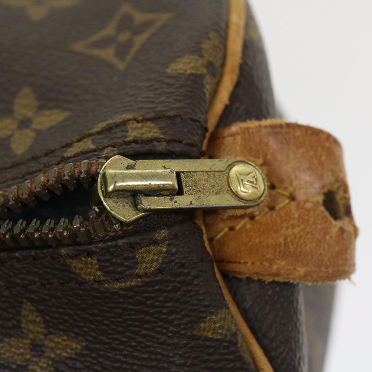 LOUIS VUITTON Monogram Speedy 35 Hand Bag M41524 LV Auth ki2608