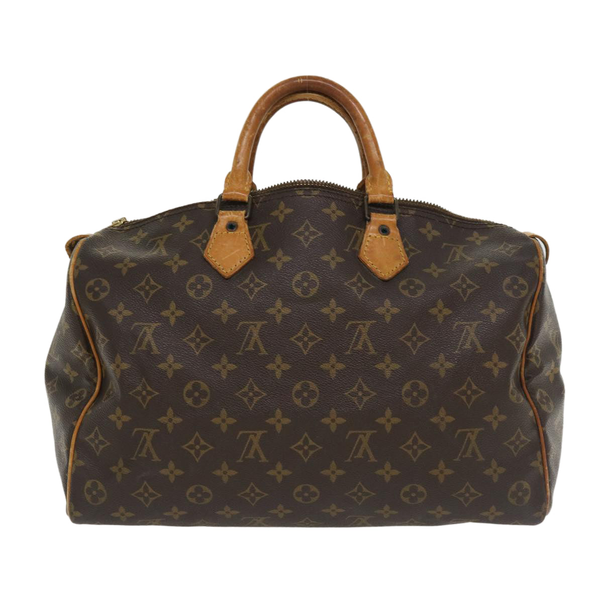 LOUIS VUITTON Monogram Speedy 35 Hand Bag M41524 LV Auth ki2608 - 0