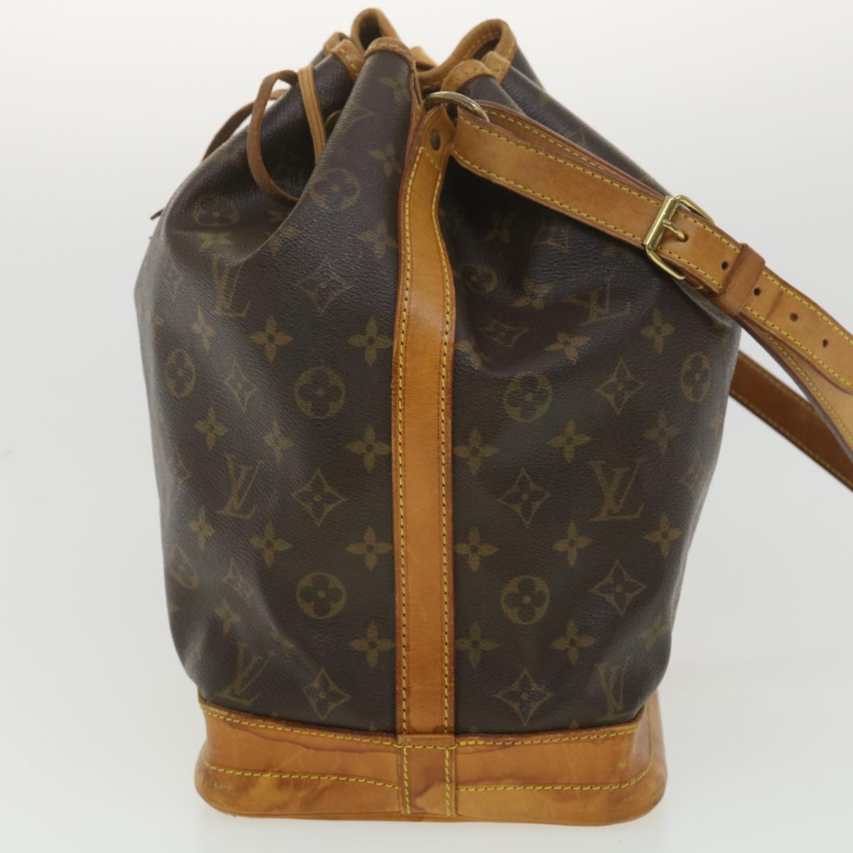 LOUIS VUITTON Monogram Noe Shoulder Bag M42224 LV Auth ki2654