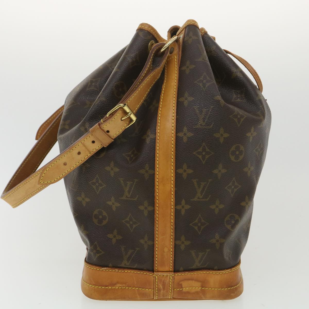 LOUIS VUITTON Monogram Noe Shoulder Bag M42224 LV Auth ki2654