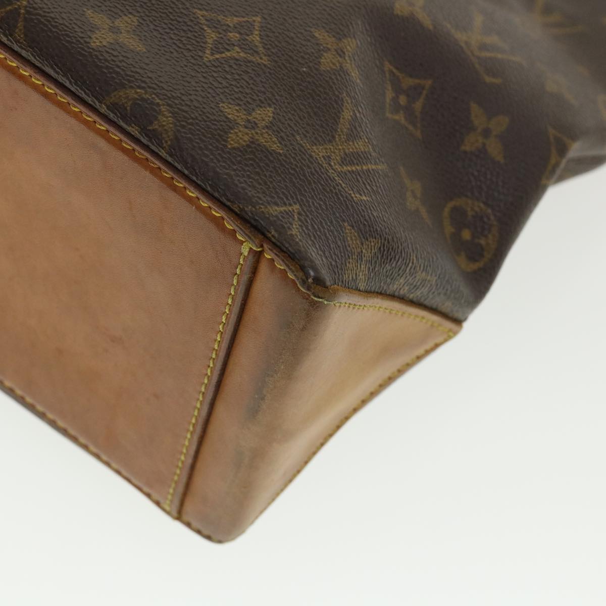 LOUIS VUITTON Monogram Cabas Piano Tote Bag M51148 LV Auth ki2656