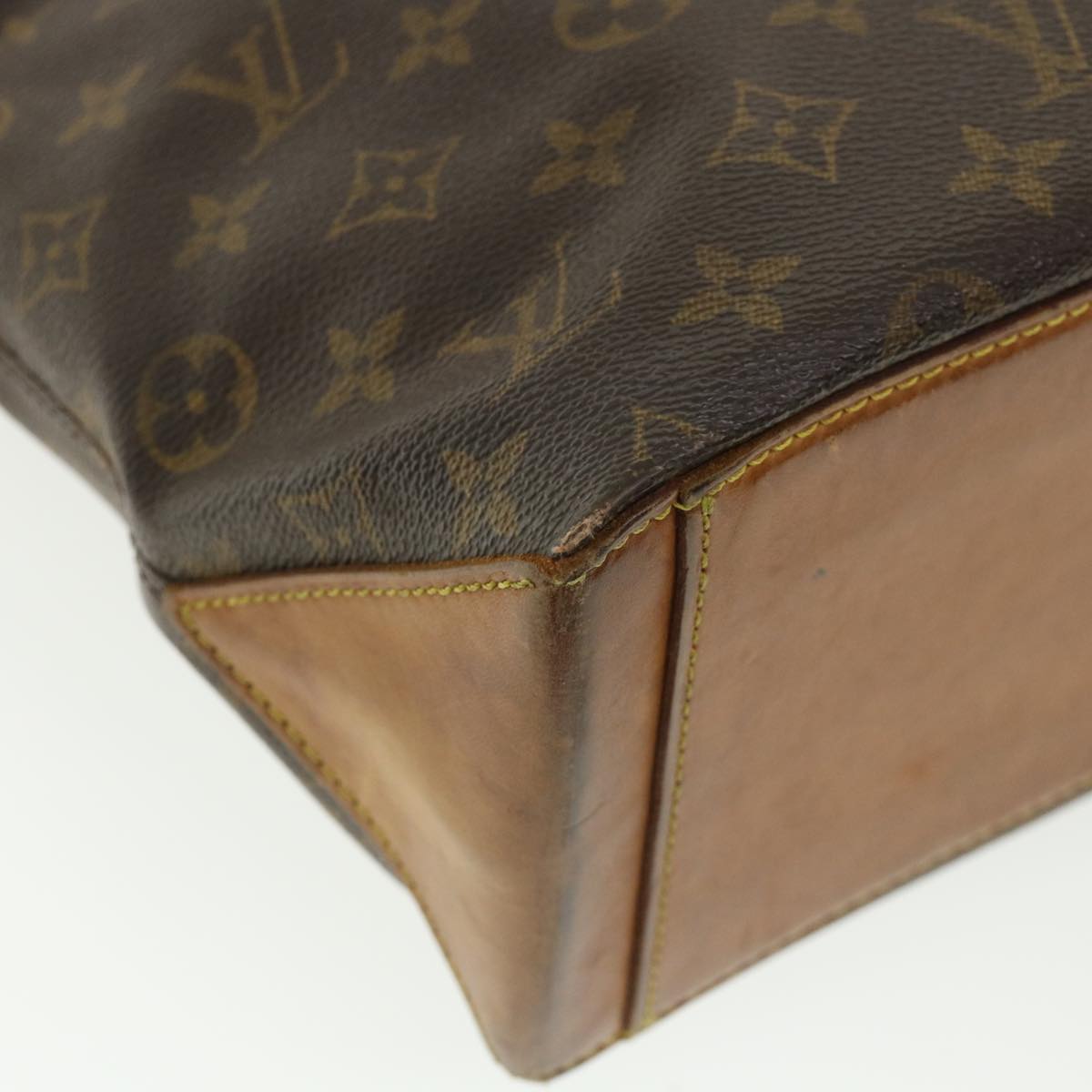 LOUIS VUITTON Monogram Cabas Piano Tote Bag M51148 LV Auth ki2656