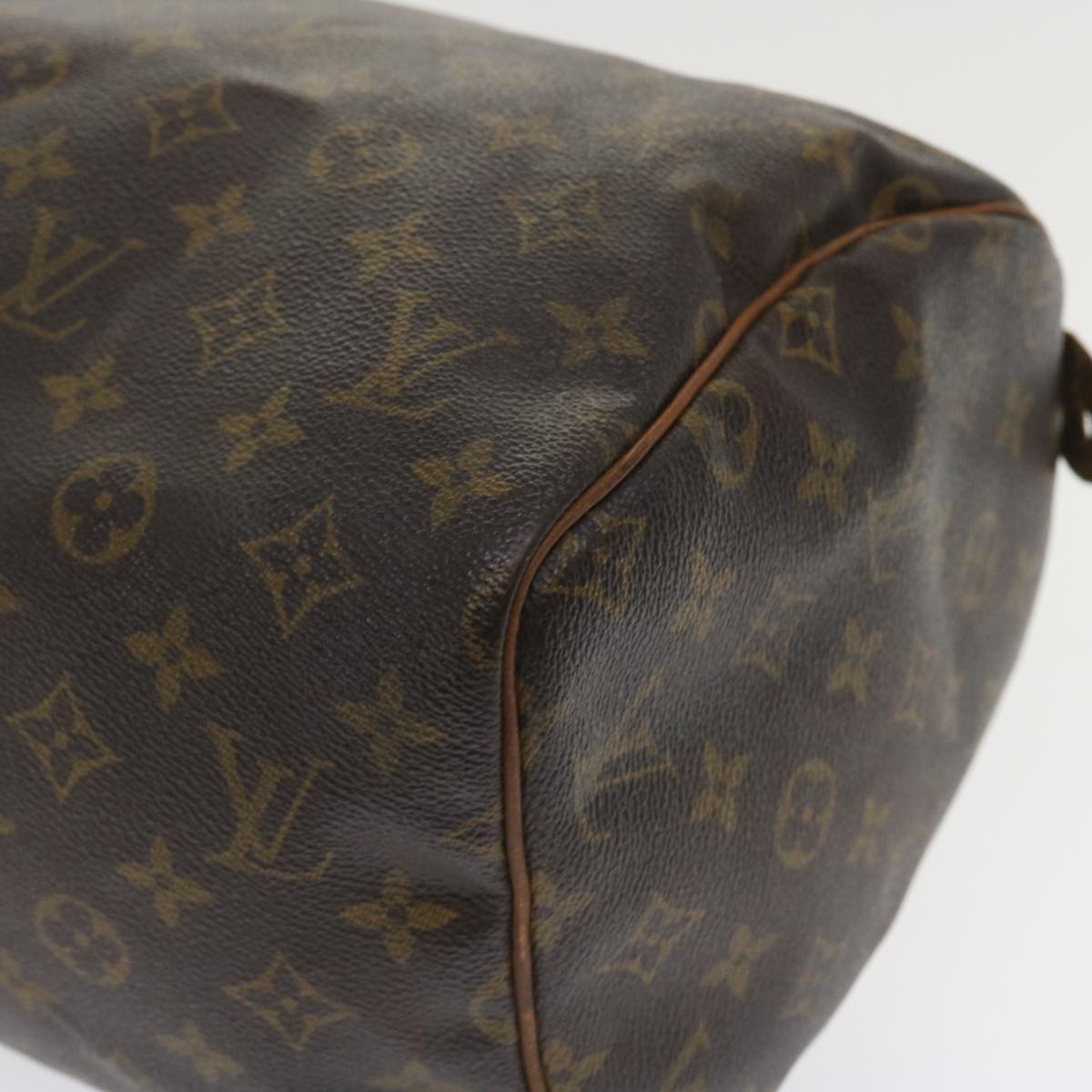 LOUIS VUITTON Monogram Speedy 30 Hand Bag M41526 LV Auth ki2668