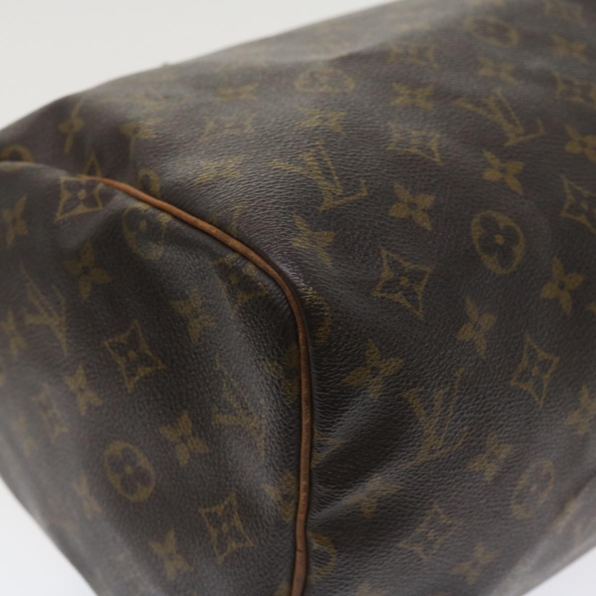 LOUIS VUITTON Monogram Speedy 30 Hand Bag M41526 LV Auth ki2668