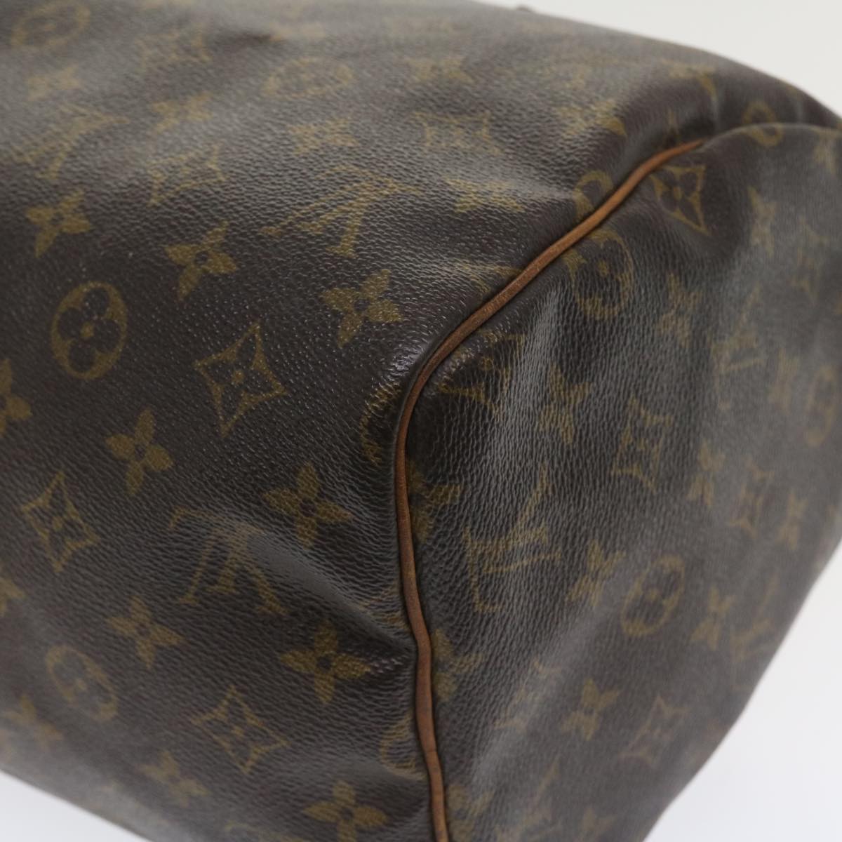 LOUIS VUITTON Monogram Speedy 30 Hand Bag M41526 LV Auth ki2668