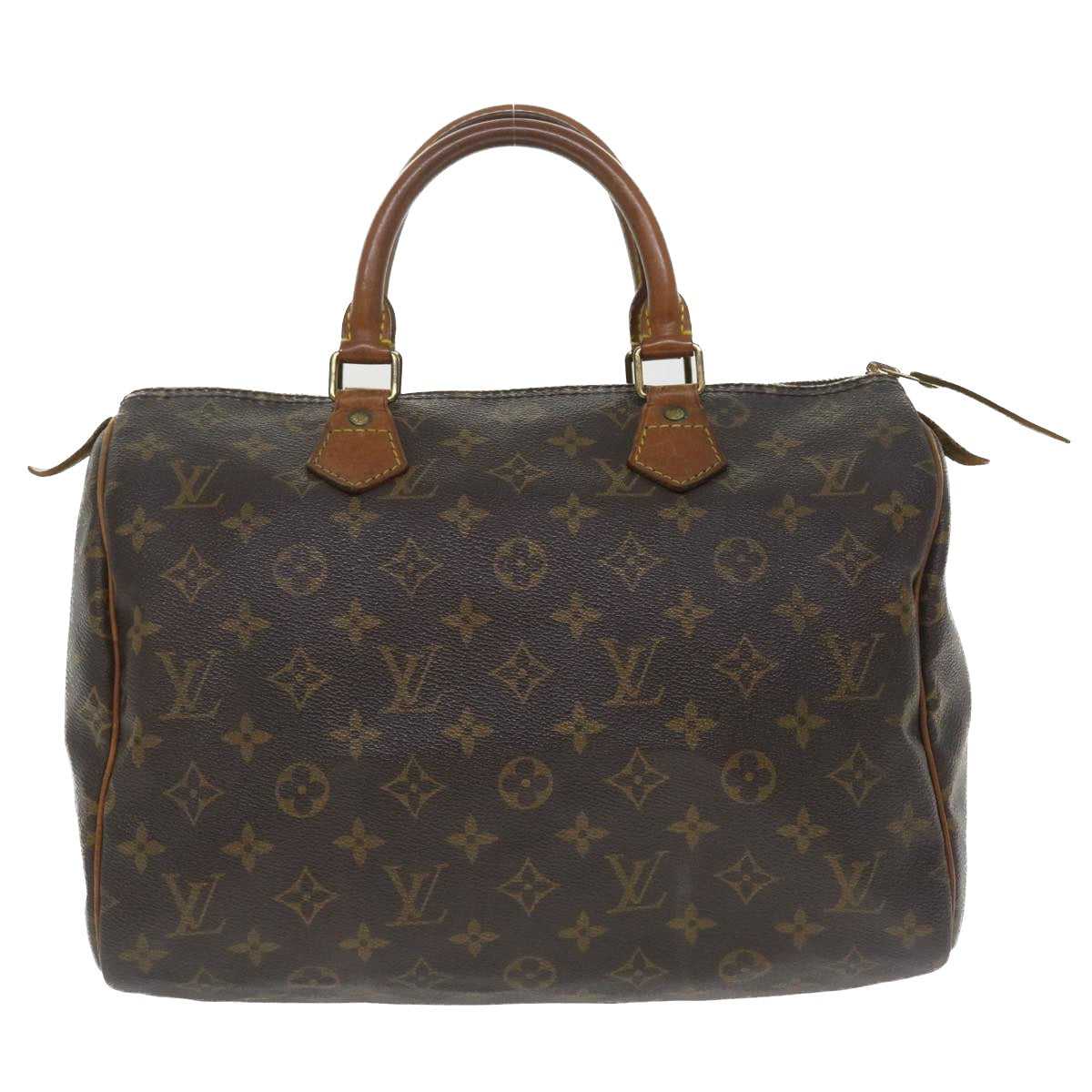 LOUIS VUITTON Monogram Speedy 30 Hand Bag M41526 LV Auth ki2668