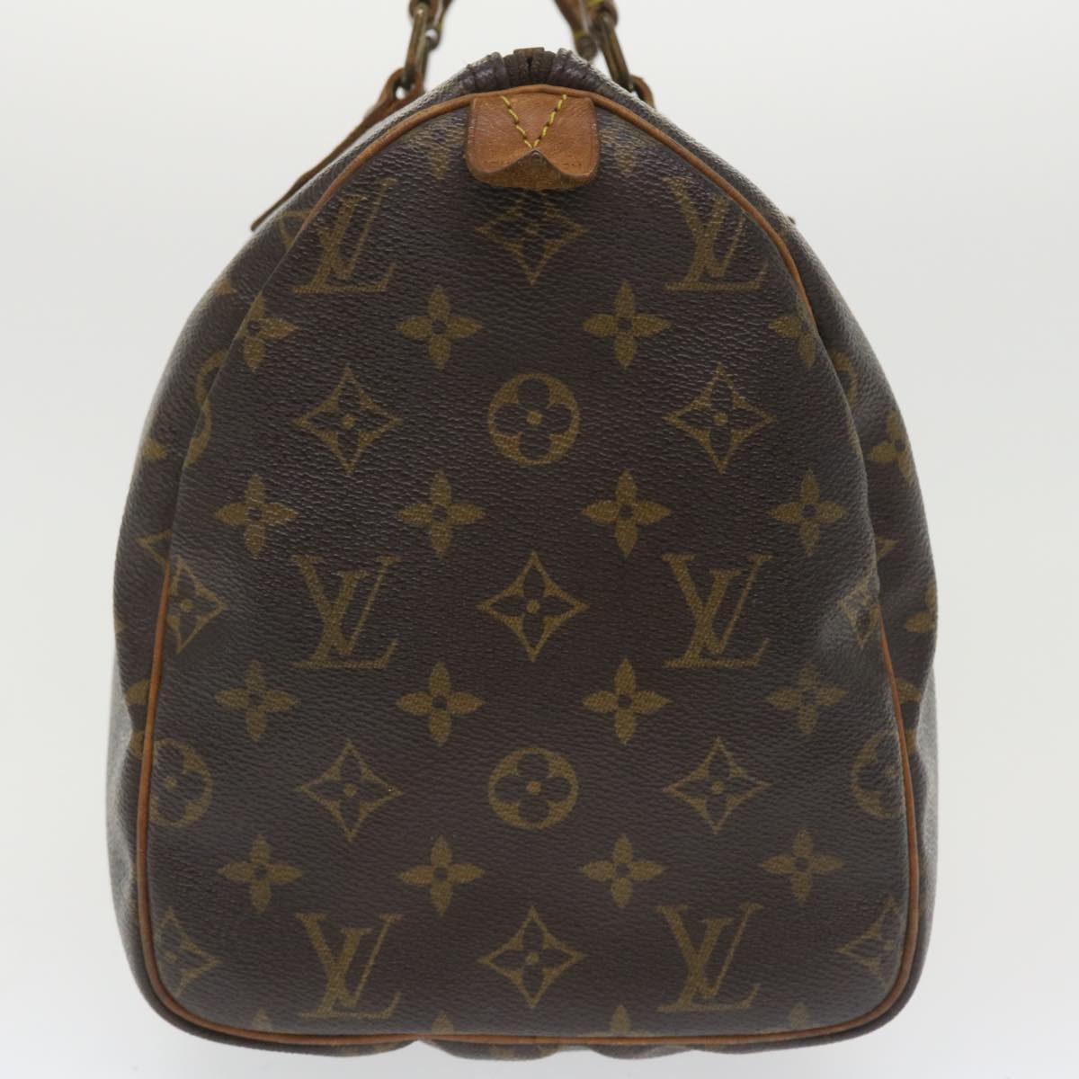 LOUIS VUITTON Monogram Speedy 30 Hand Bag M41526 LV Auth ki2668