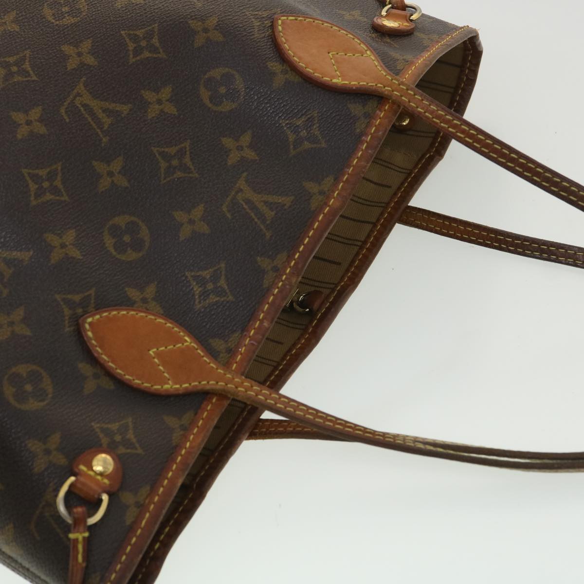 LOUIS VUITTON Monogram Neverfull PM Tote Bag M40155 LV Auth ki2682