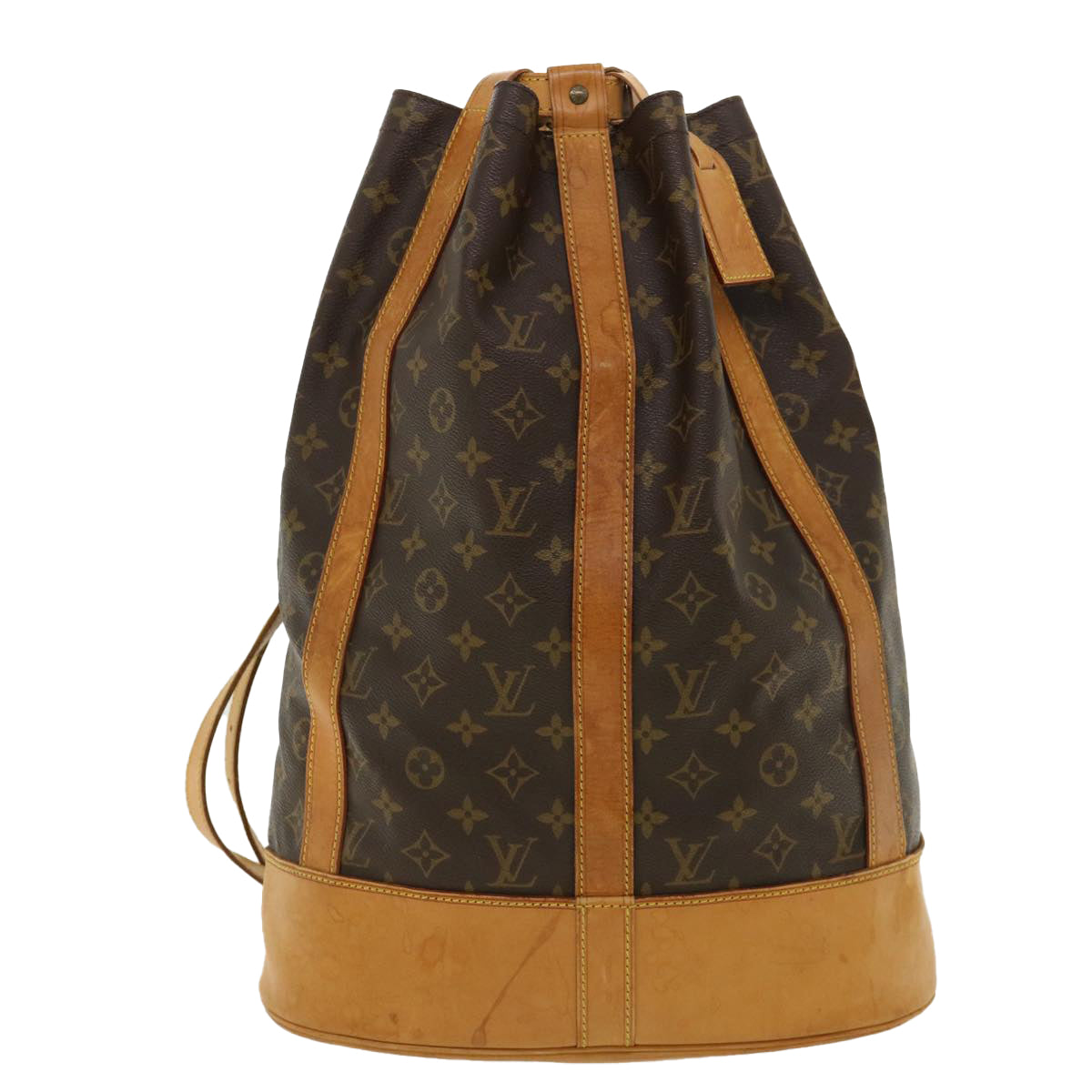 LOUIS VUITTON Monogram Randonnee GM Shoulder Bag M42244 LV Auth ki2710