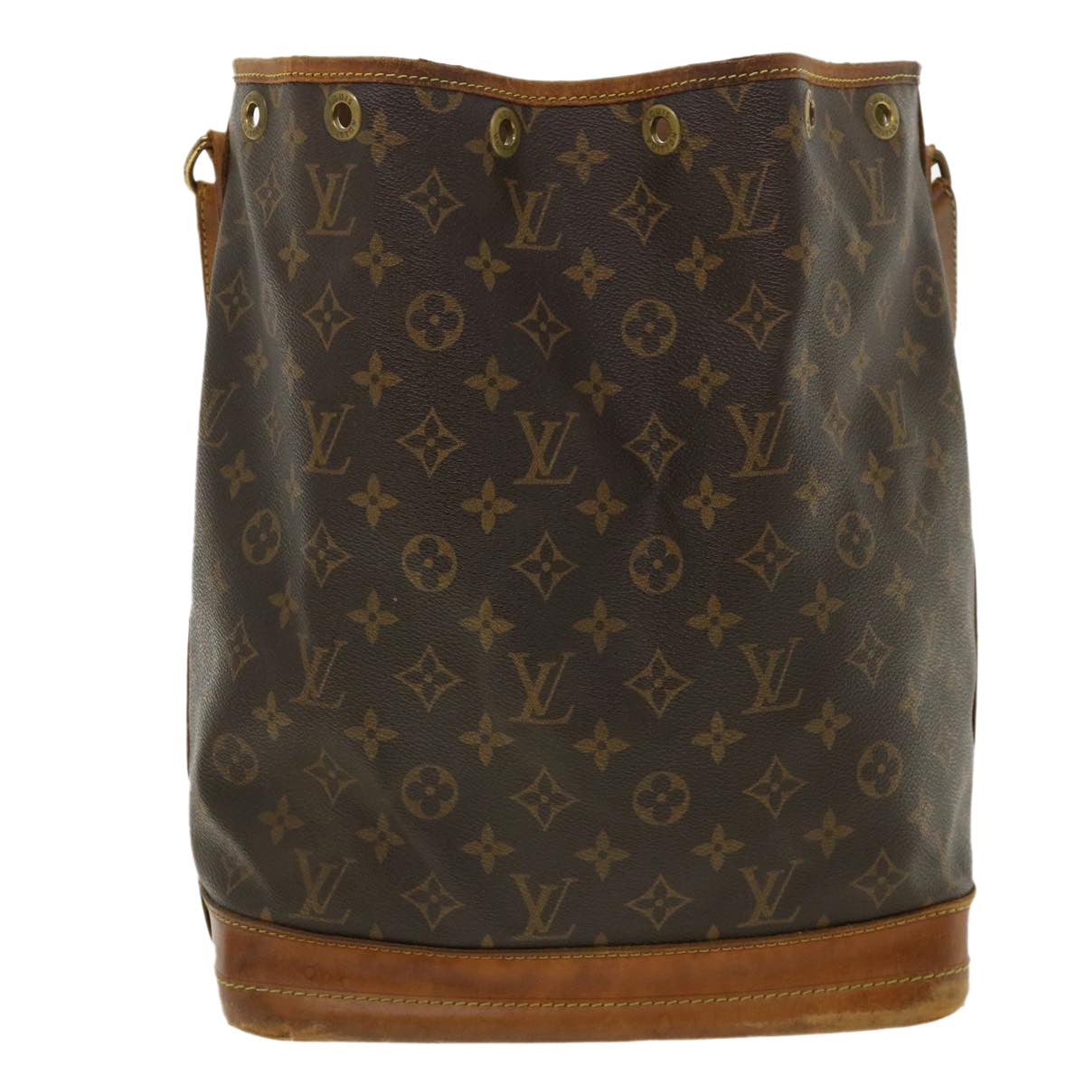 LOUIS VUITTON Monogram Noe Shoulder Bag M42224 LV Auth ki2723