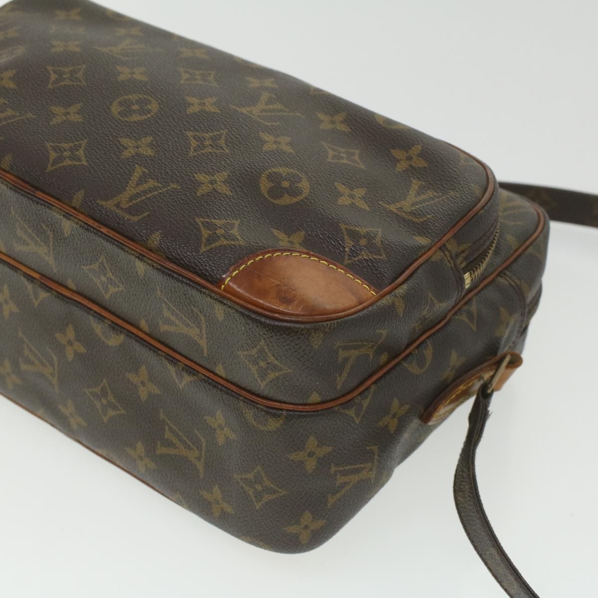 LOUIS VUITTON Monogram Nile Shoulder Bag M45244 LV Auth ki2729