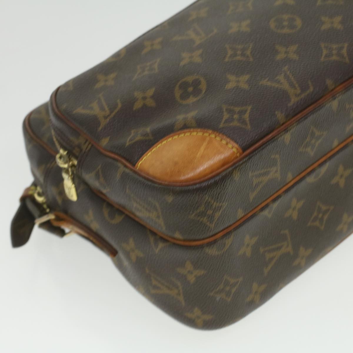 LOUIS VUITTON Monogram Nile Shoulder Bag M45244 LV Auth ki2729