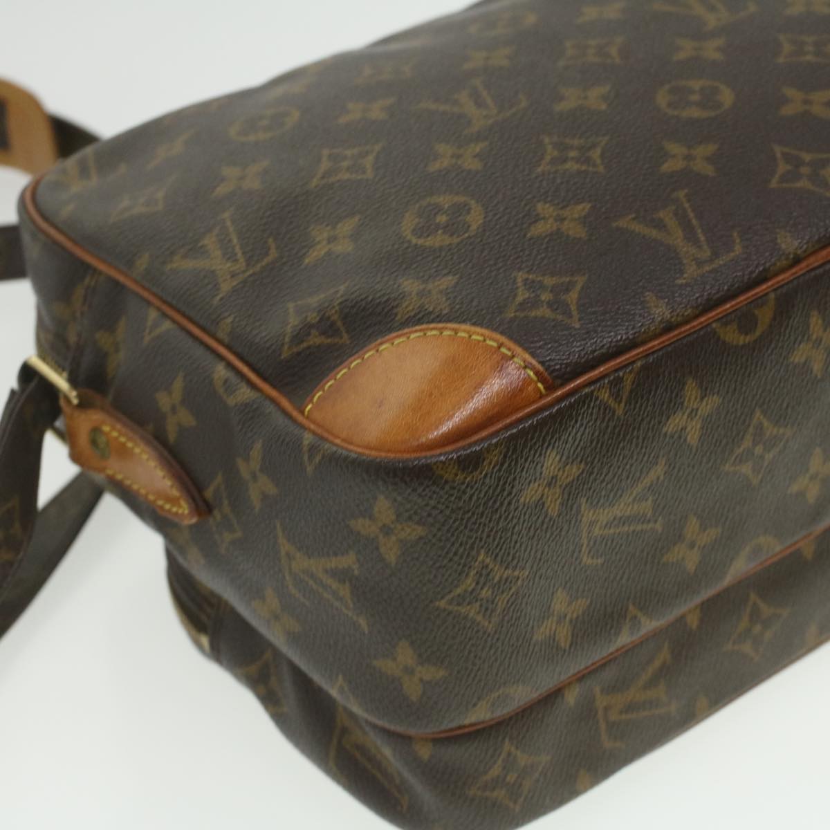 LOUIS VUITTON Monogram Nile Shoulder Bag M45244 LV Auth ki2729