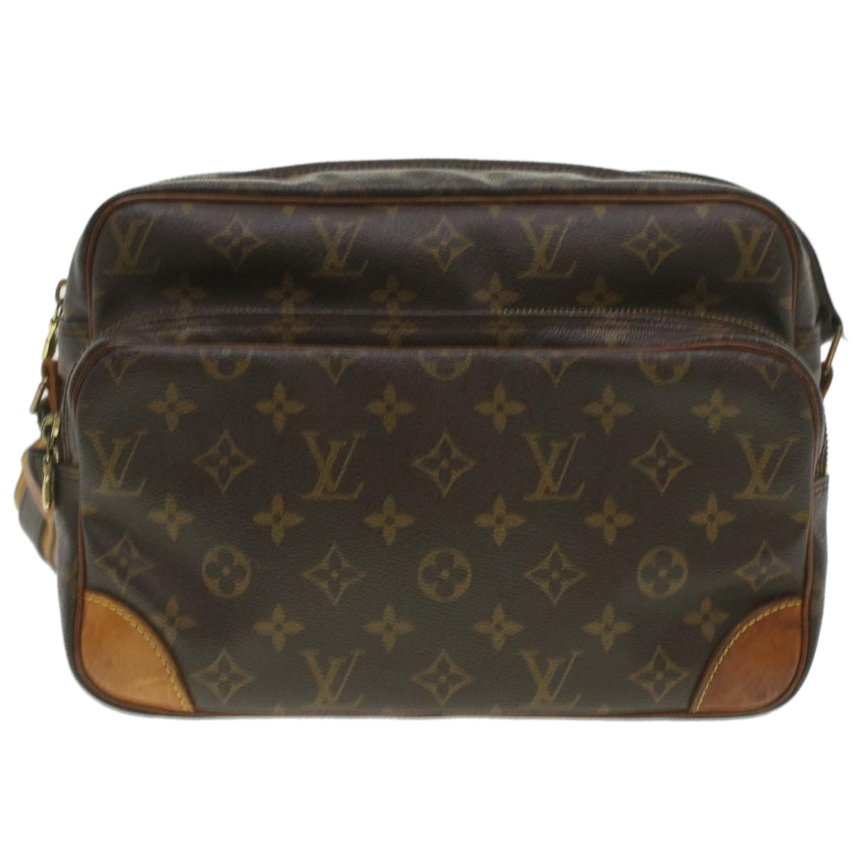 LOUIS VUITTON Monogram Nile Shoulder Bag M45244 LV Auth ki2729