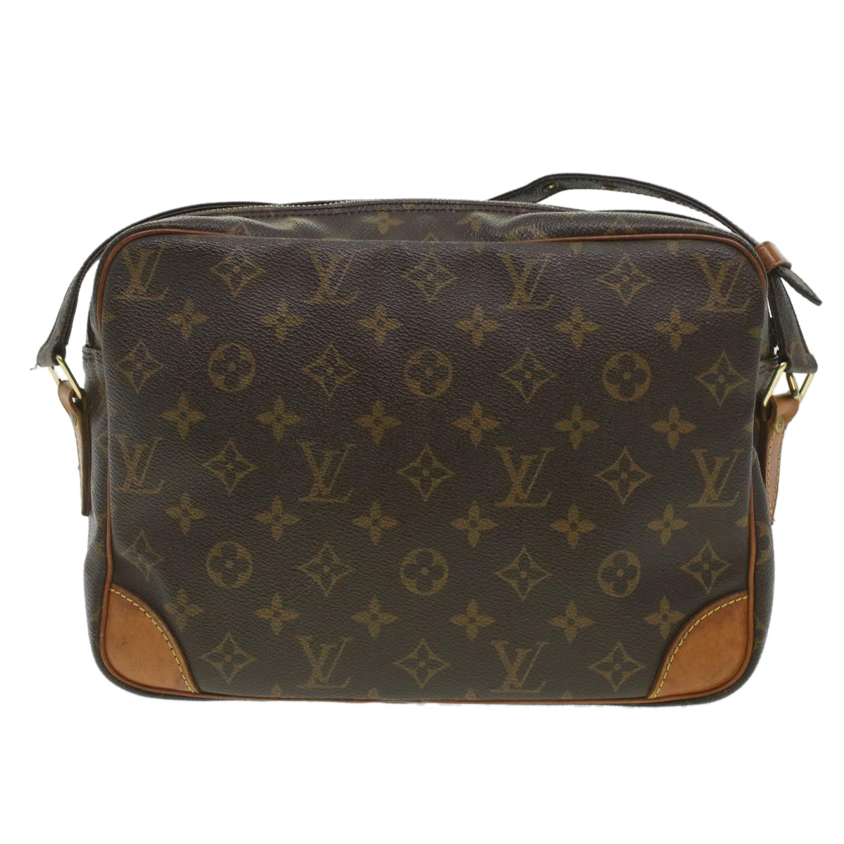 LOUIS VUITTON Monogram Nile Shoulder Bag M45244 LV Auth ki2729 - 0