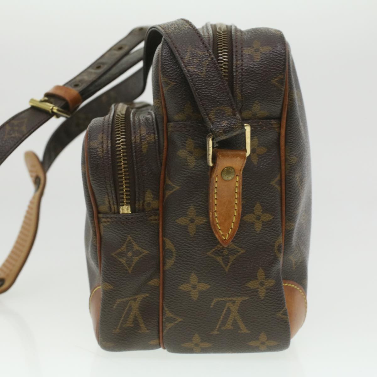 LOUIS VUITTON Monogram Nile Shoulder Bag M45244 LV Auth ki2729