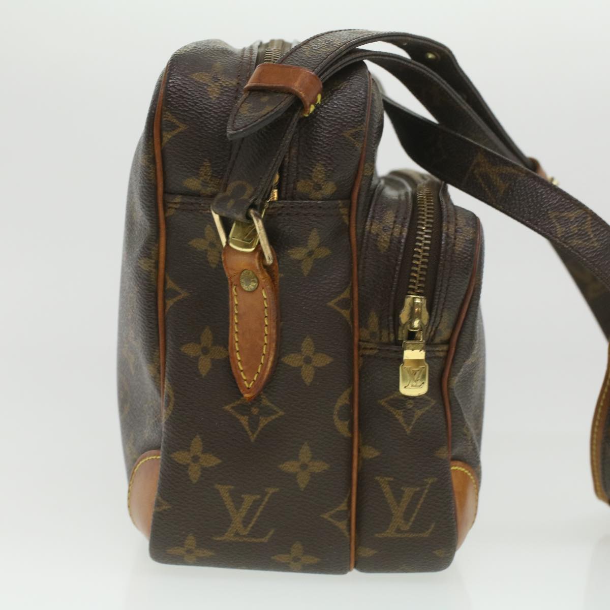 LOUIS VUITTON Monogram Nile Shoulder Bag M45244 LV Auth ki2729