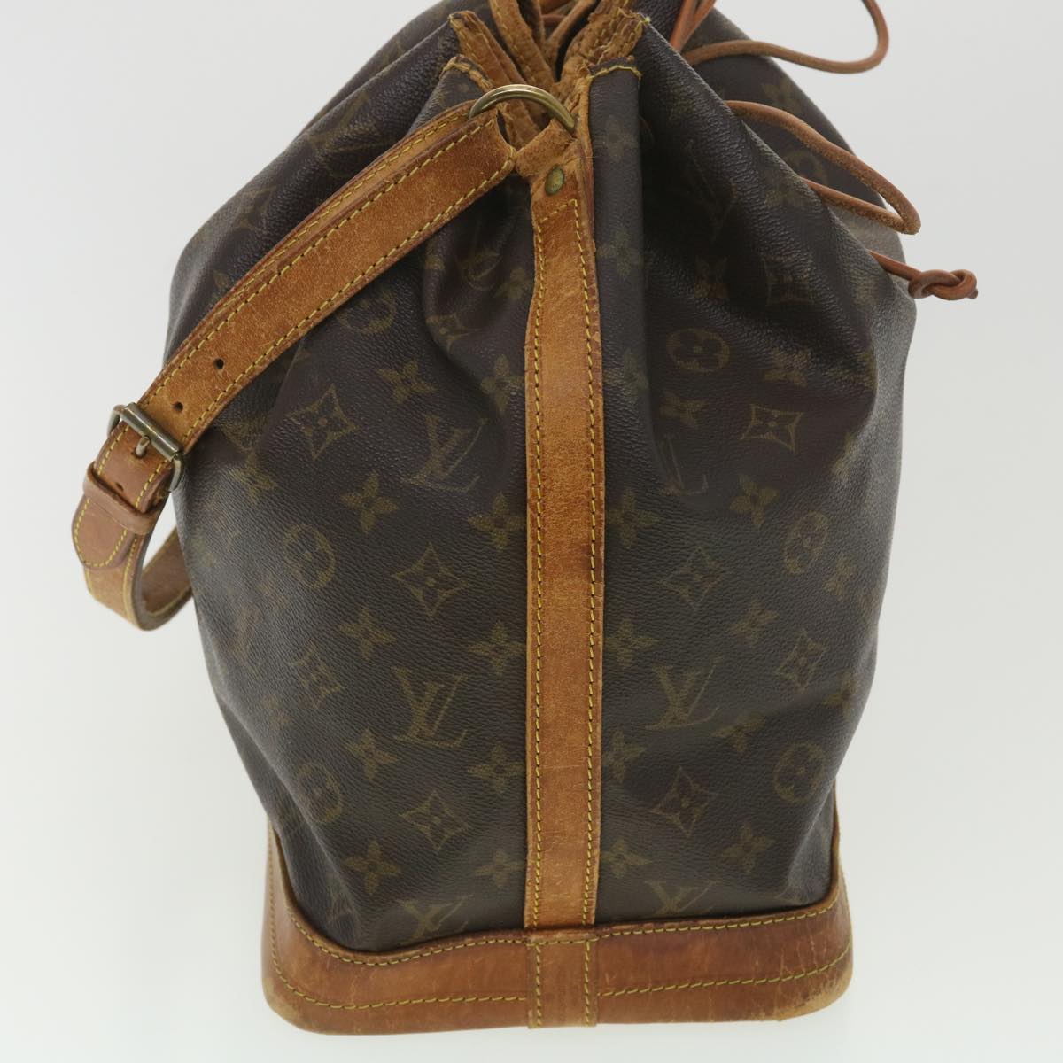 LOUIS VUITTON Monogram Noe Shoulder Bag M42224 LV Auth ki2745