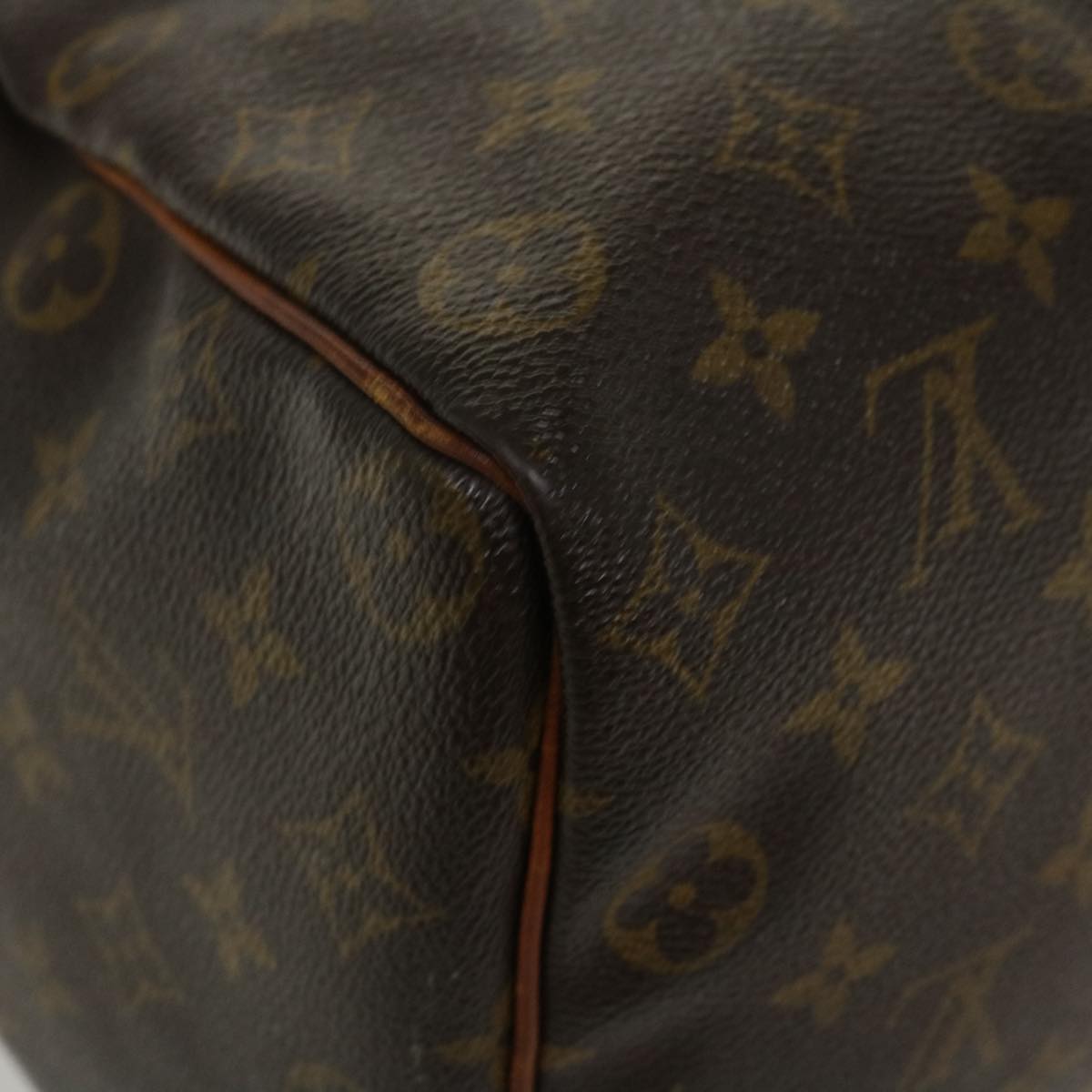 LOUIS VUITTON Monogram Speedy 35 Hand Bag M41524 LV Auth ki2755