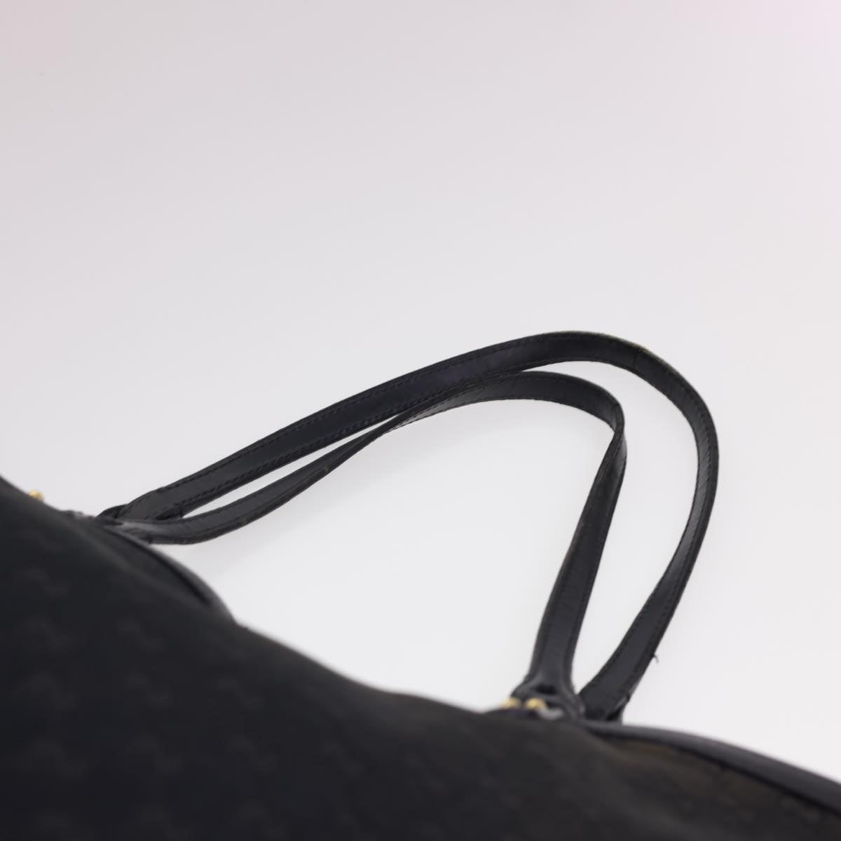 GUCCI GG Canvas Tote Bag Black 247209 Auth ki2823