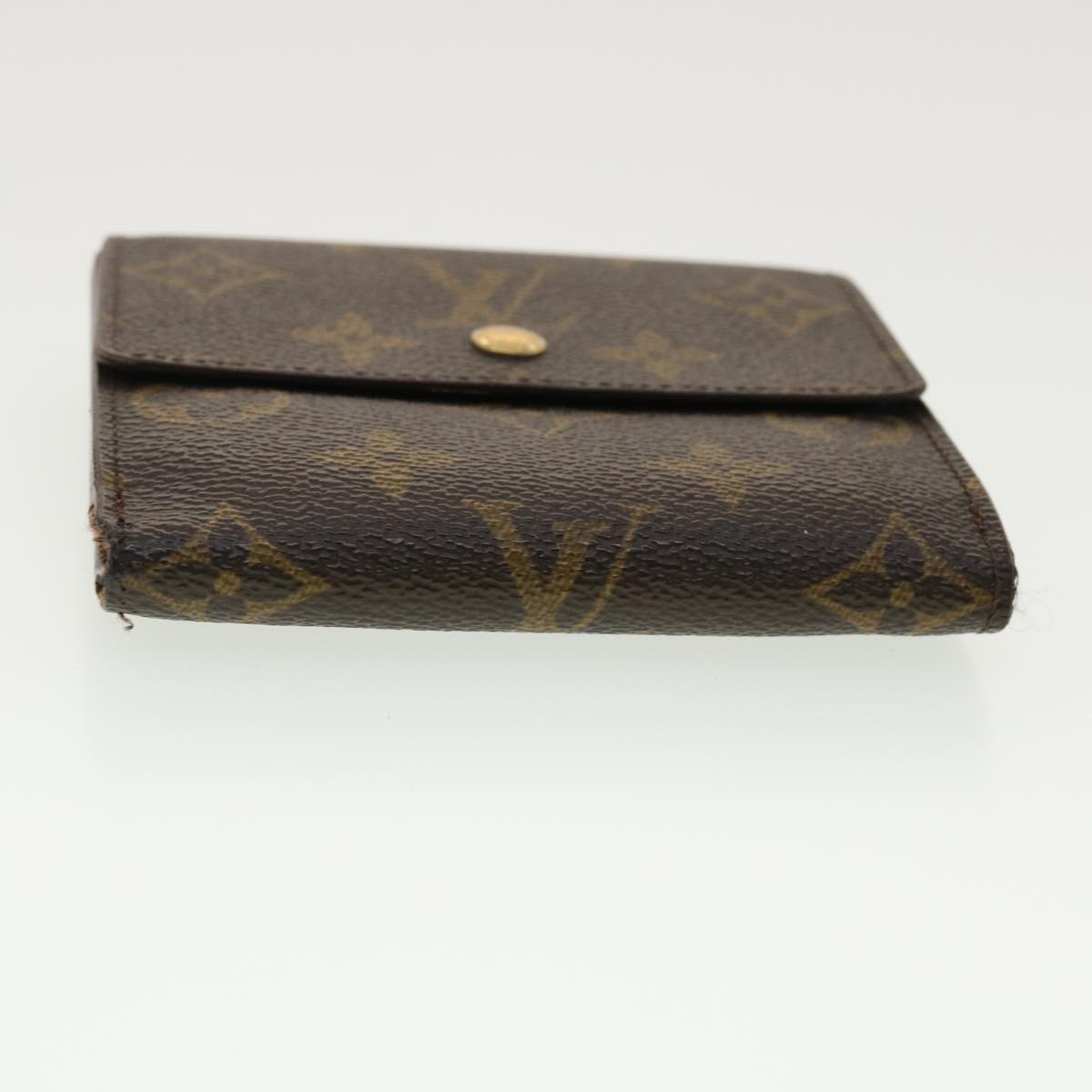 LOUIS VUITTON Monogram Portefeuille Elise Wallet M61654 LV Auth ki2827