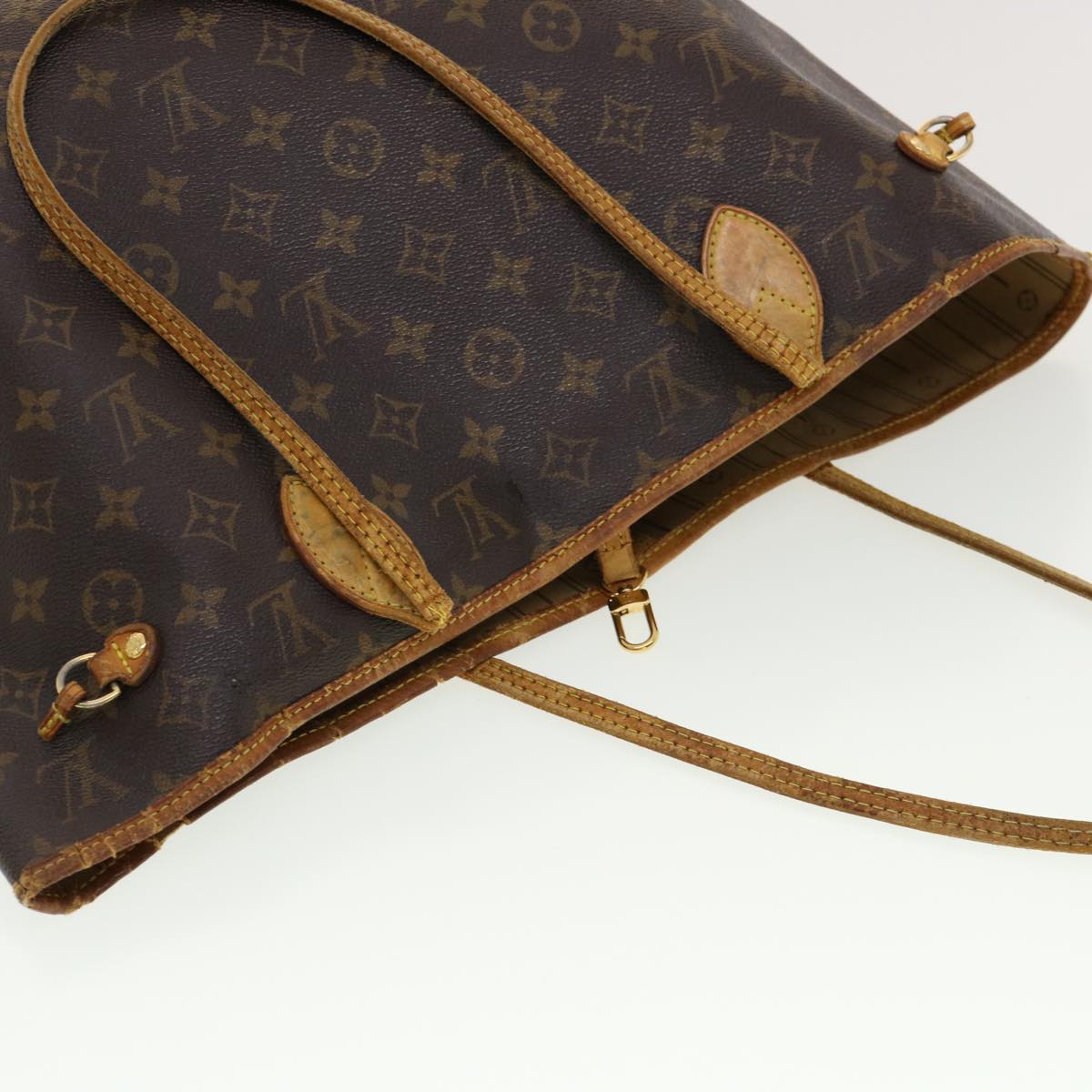 LOUIS VUITTON Monogram Neverfull MM Tote Bag M40156 LV Auth ki2840