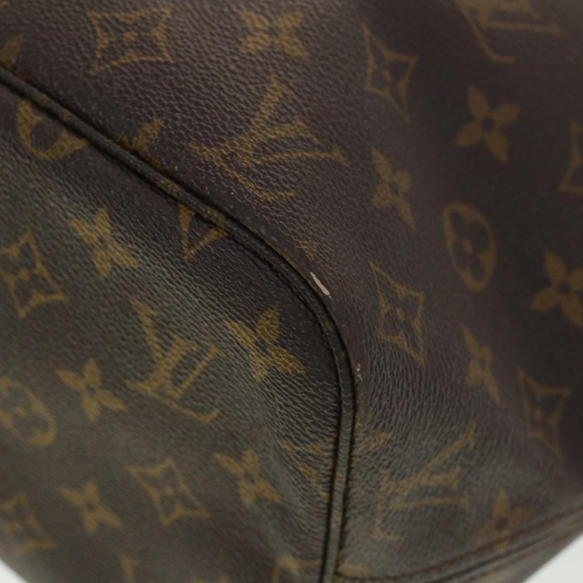 LOUIS VUITTON Monogram Neverfull MM Tote Bag M40156 LV Auth ki2840