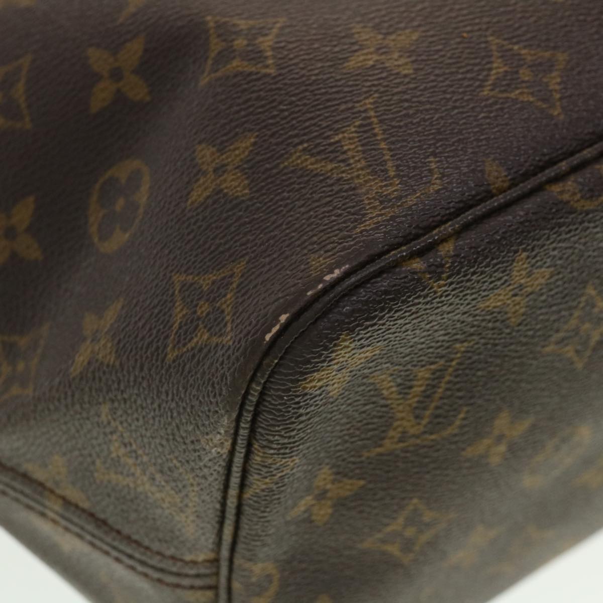 LOUIS VUITTON Monogram Neverfull MM Tote Bag M40156 LV Auth ki2840