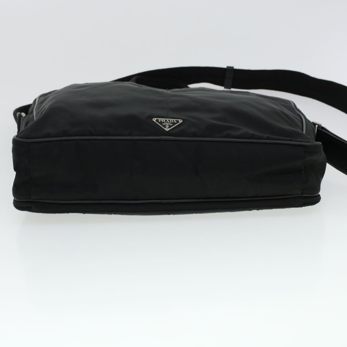 PRADA Business Bag Nylon 2way Black Auth ki2862