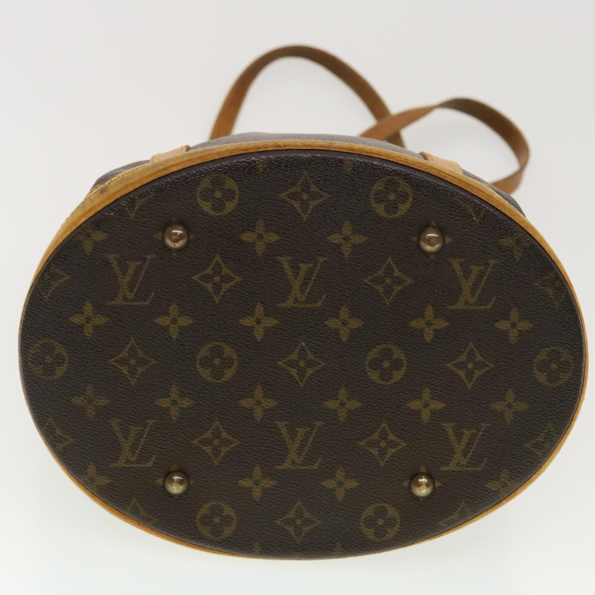 LOUIS VUITTON Monogram Bucket GM Shoulder Bag M42236 LV Auth ki2865