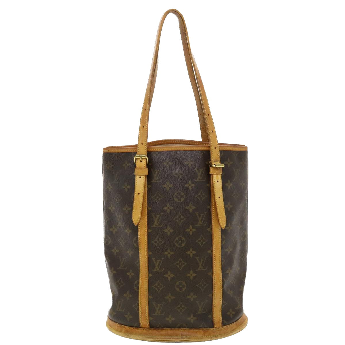 LOUIS VUITTON Monogram Bucket GM Shoulder Bag M42236 LV Auth ki2865