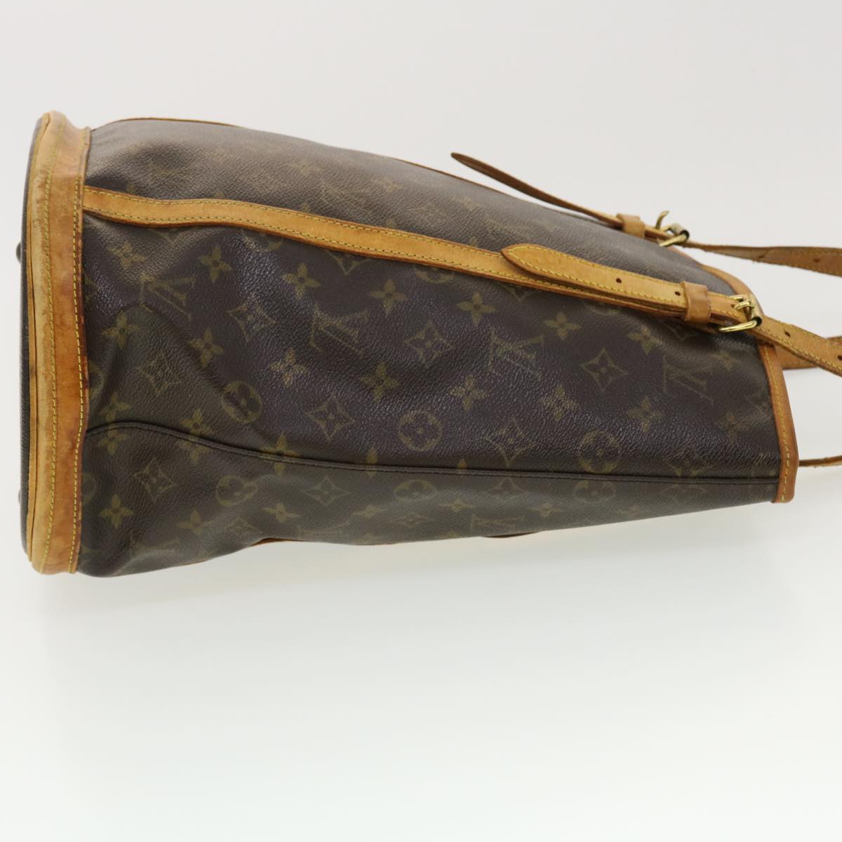 LOUIS VUITTON Monogram Bucket GM Shoulder Bag M42236 LV Auth ki2865