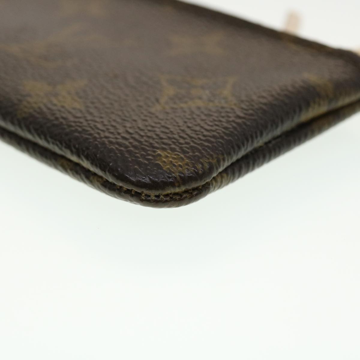 LOUIS VUITTON Monogram Pochette Cles Coin Purse M62650 LV Auth ki2881